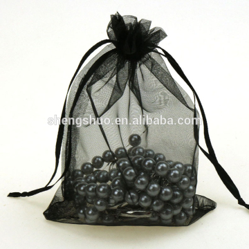 Custom Design Logo Jewelry Packing Drawable Organza Bags ,Wedding Gift Bags & Pouches