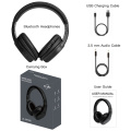 Bluetooth Headphones Hi-Fi Stereo Bass Adjustable Headset