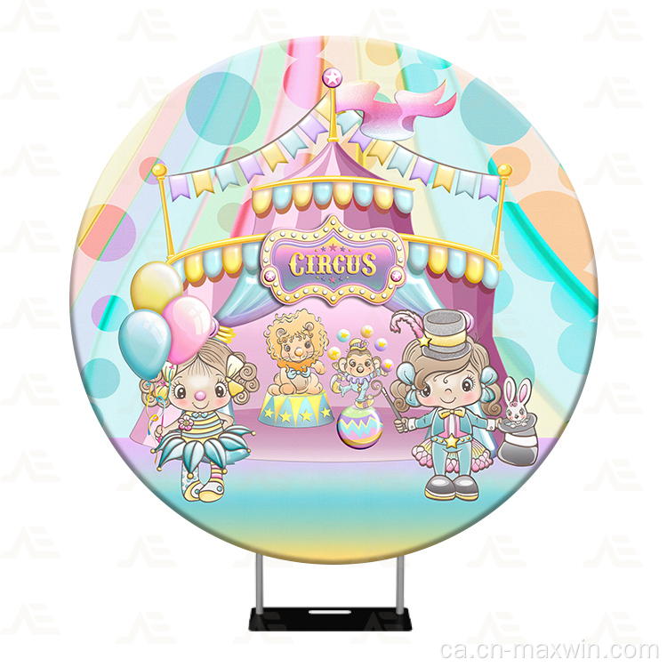 Publicitat Stand Round Wedding Stand