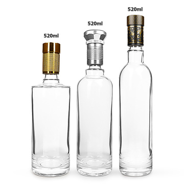 Bottiglia di liquore a gin di gin di foca gint di flint da 500 ml