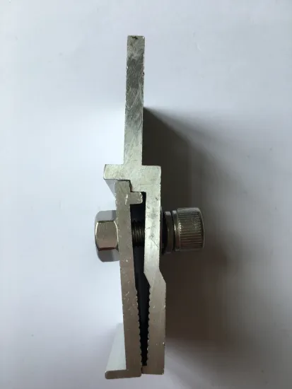 Anodized Aluminum extrusion rooftop clamps