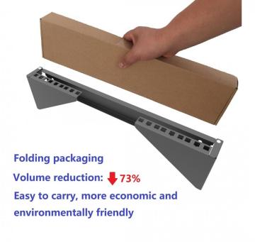 4U Vertical Wall Mount Rack Wall Mountable Server Rack Similar to NavePoint Style