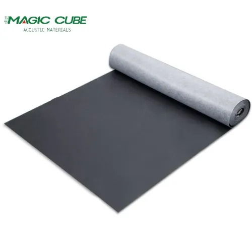 Building material underlayment mass vinyl roll