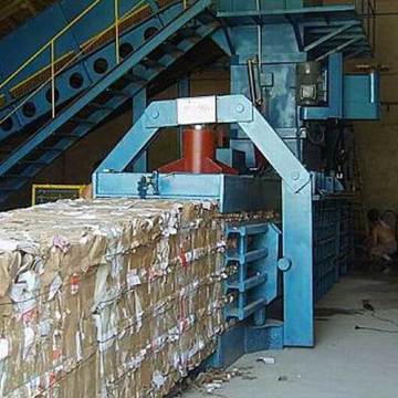 Waste Paper Auto Baler Machine