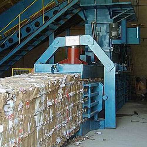 Fully Automatic Cardboard Scrap Baling Machine