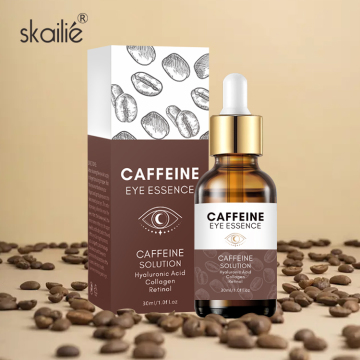 Private Label 30Ml Natural Organic Caffeine Eye Lift Serum: Anti-Aging, Anti-Wrinkle, Reduce Dark Circles