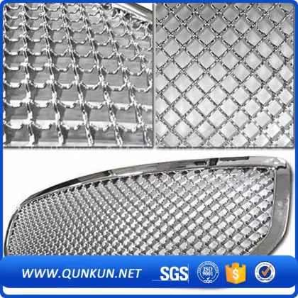 metal mesh screen crimped wire mesh screen