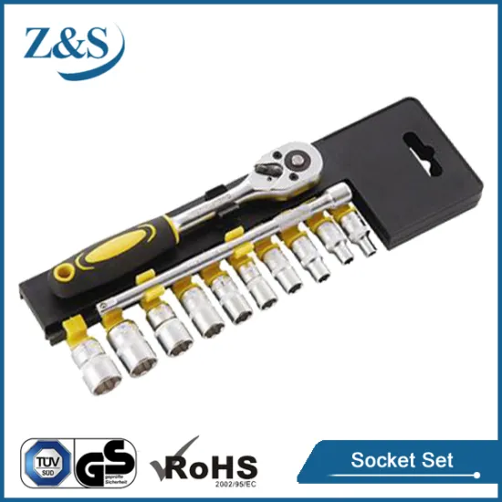 12 PCS 1/4"DR. SOCKET SET, CR-V HIGH QUALITY HAND TOOL