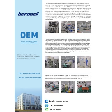 BR14500 Cylindrical Battery Contract Manufacturing