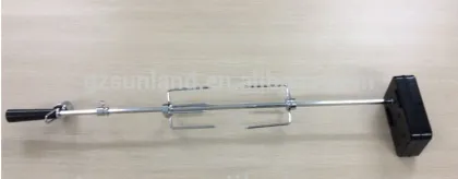 BBQ rotisserie grill spit