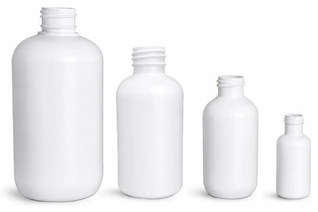 white Hdpe bottle
