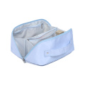 Light blue toiletry and makeup bag multifunctional makeup bag