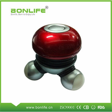 Hot selling LED operated vibrating mini massager electric
