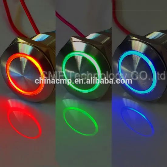 CMP 19mm Indicator Light, RGB RED/GREEN/BLUE three led color Pilot lamp,Pilot Light(lower price fast delivery)