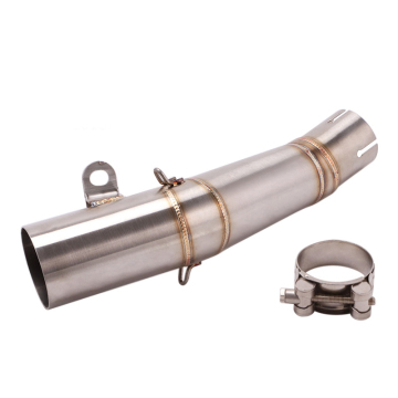 Stainless Steel Motorcycle Exhaust System for 2006-2016 Yamaha R6 with Modified Connection Middle Pipe - 60mm Diameter