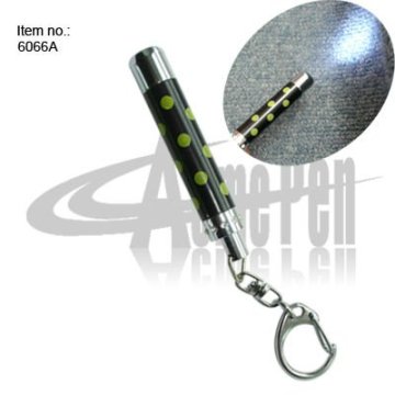 Mini novelty design with Crystal key chain torch
