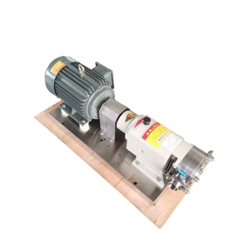 Bomba de rotor de levas de higiene de alimentos de calidad bomba de rotor doble de acero inoxidable de 220 V para uso de productos químicos y mecanizado