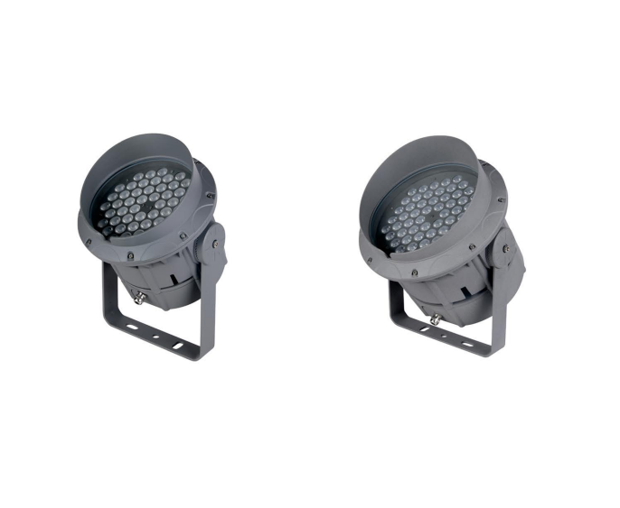 Floodlight die-cast aluminum housing