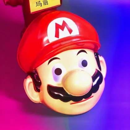 Super Mario Bros Costume Mask