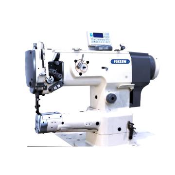 Machine de couture en cuir de lit de cylindre direct avec coupe automatique