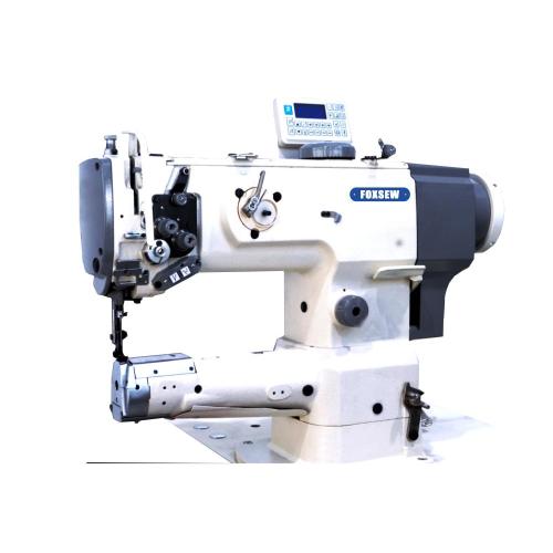 Machine de couture en cuir de lit de cylindre direct avec coupe automatique