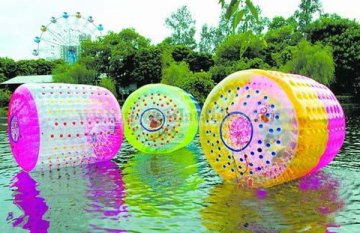 New arrival commercial inflatable water cylinder roller