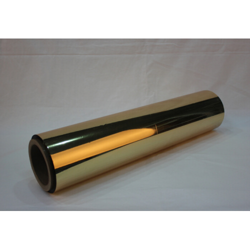 Pet Reflective Films Golden and Silver Metalized Thermal Lamination Film Supplier