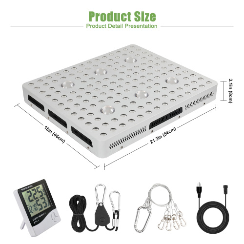 Phlizon 3000w COB Grow Light para interior