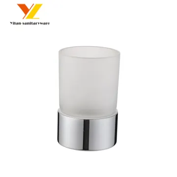 Bathroom Table Standing Tumbler Holder with Toothbrush Holder