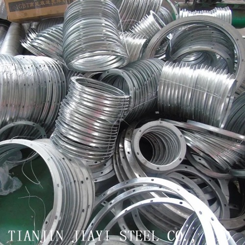 Galvanized Flanges And Fittings Q355B Galvanized Flanges and Fittings Supplier