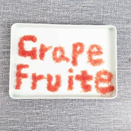 850g South African Star Ruby Red Grapefruit Sacs