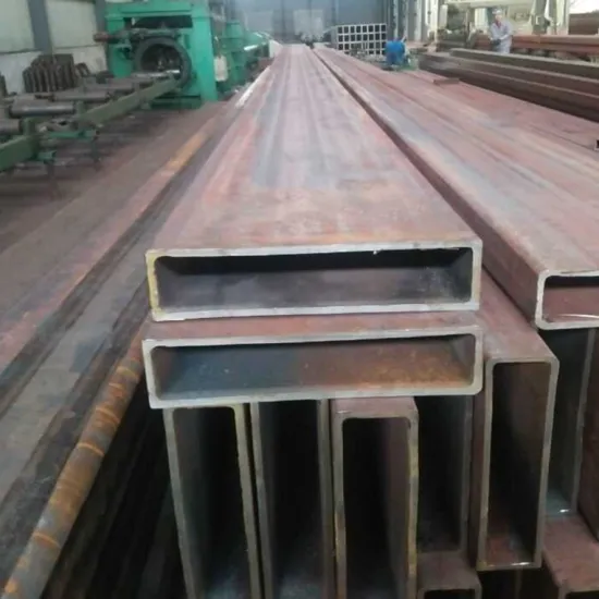 ASTM A500 carbon ms erw steel square pipe