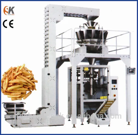 SK-720D Big Combined Weighing Automatic potato chips packaging machine