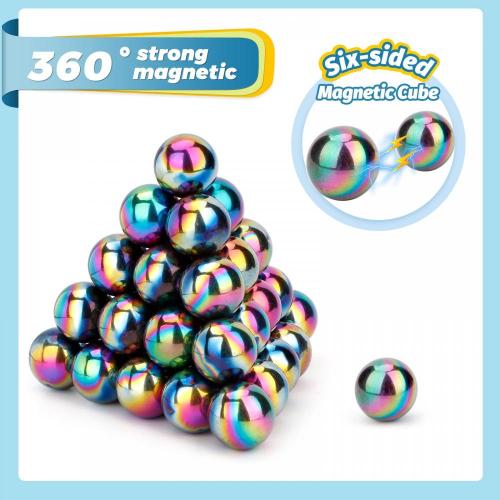 Горячие продажи 7-мм шариковые пифагор магнитные фигуры