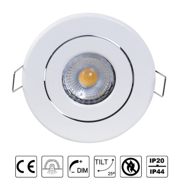 Recessed adjustable led downlight