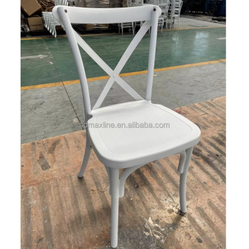 Resin X Back Chair Rental for Weddings