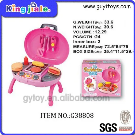35.4*11.5*29.4cm Kids Play Set Kitchen Toy Barbecue Tool Set