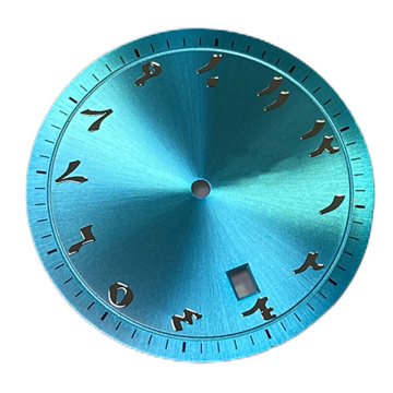 Quadrante di orologio solare di alta qualità con numeri arabi
