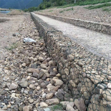 pvc coated galvanized gabion wire mesh wall