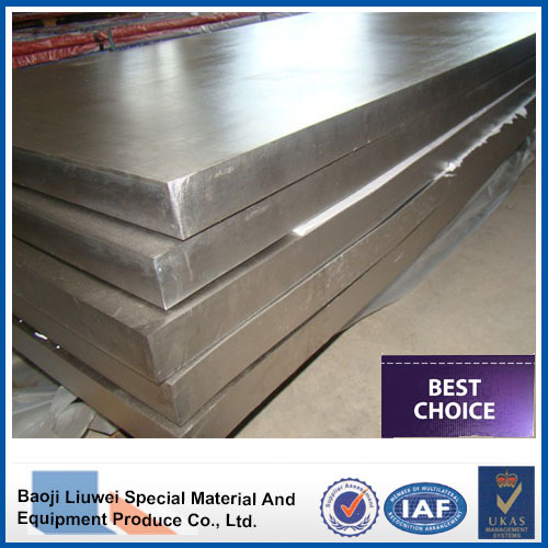 cp astm b265 titanium plate