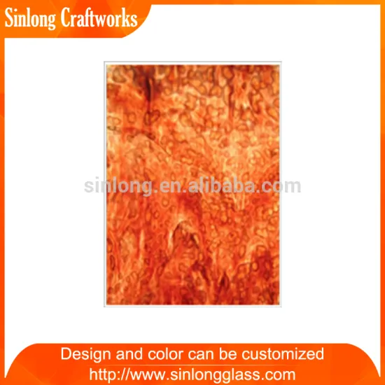 3mm beautiful modern mini stained glass lamp in China