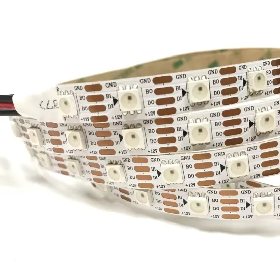 WS2815 RGBIC 60LED Individually Addressable DC12V LED Strip