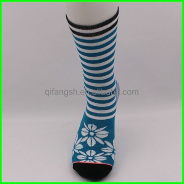 Custom knit premium cotton socks women