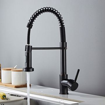 Hot Sale Multicolor Spring Deck Mounted Kitchen Sink Faucet