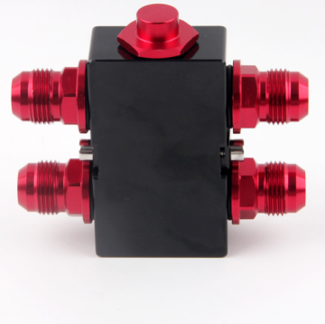 AN10 Oil Sandwich Plate Adapter with In Line Oil Thermostat for Sale