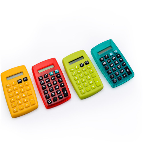 8 Digits Colorful Pocket Electronics Calculator