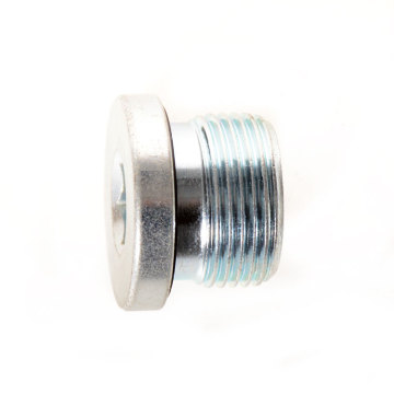 Stainless Steel 316 SAE-ORB 7/16-20" UN Internal Hex Plug Pipe Fittings