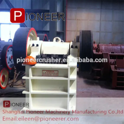 Shanghai pioneer stone Jaw crusher PE400X600