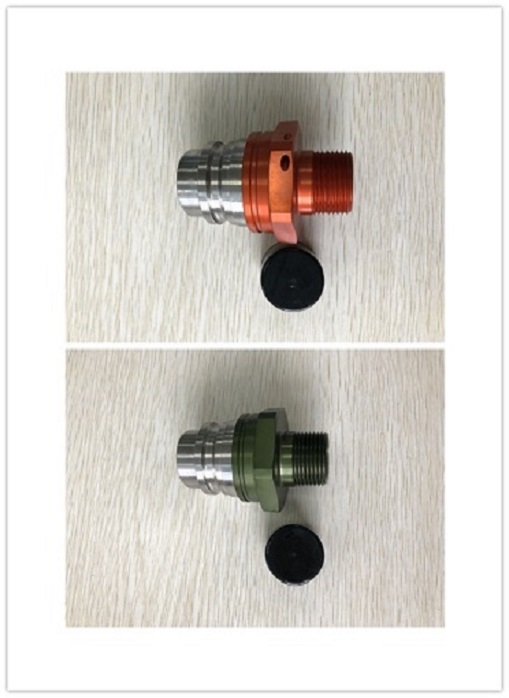 ISO16028 Quick Coupling FF5A Male Gray