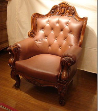 Leather Classic Sofa Sets 1+2+3 YY1005